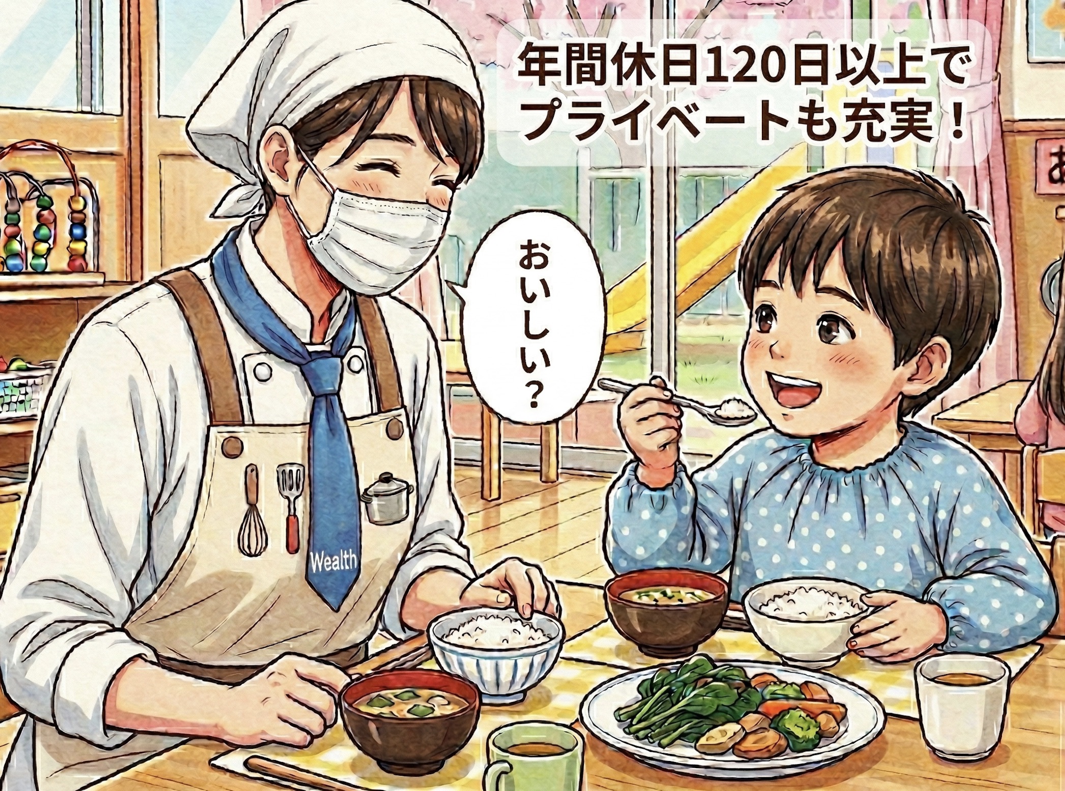 きららの杜保育園南行徳の正社員 栄養士・調理師 保育園求人イメージ